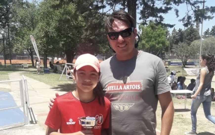 Imagen de Luana C&aacute;ceres fue 3er puesto con Santa Fe en el torneo de Concordia