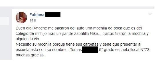 El robo aconteci&oacute; en la noche del d&iacute;a jueves.