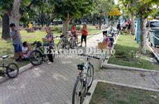 Imagen de En instantes comienza una nueva bicicleteada