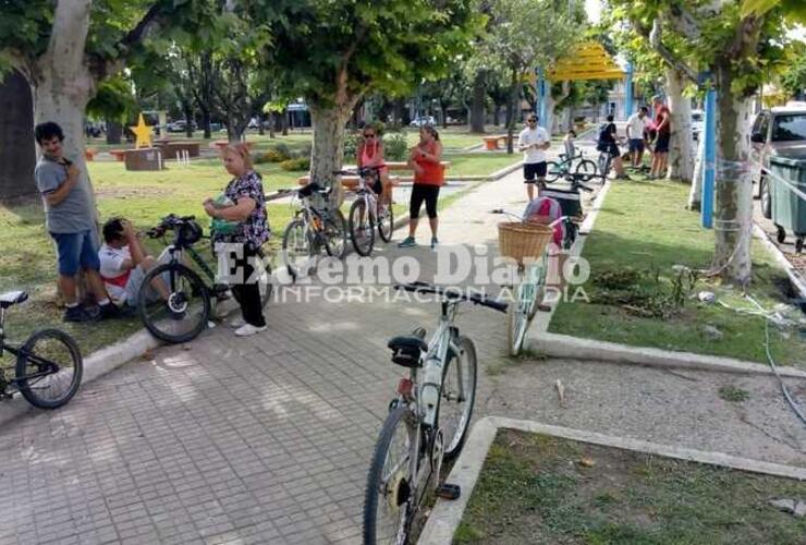 Imagen de En instantes comienza una nueva bicicleteada