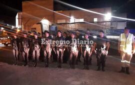 Imagen de Importante presencia policial en operativo de saturaci&oacute;n