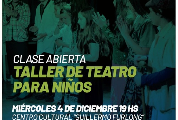 Imagen de Clase abierta del taller de teatro para niños