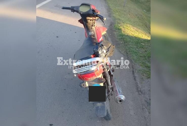 Imagen de Circulaba en una moto robada