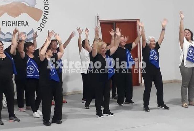 Se realiz&oacute; anoche en su flamante sal&oacute;n de fiestas.