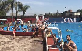 Todos al agua. El momento de la Pileta, es el m&aacute;s esperado por los peques.