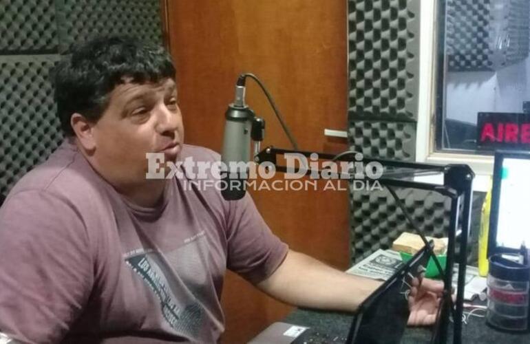 Las declaraciones fueron vertidas en vivo en los estudios de Radio Extremo.