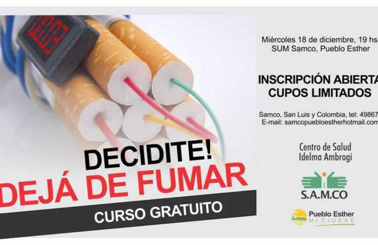 Imagen de Curso para dejar de fumar