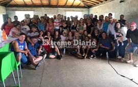 Fue en un almuerzo realizado en el arroyo Pav&oacute;n.