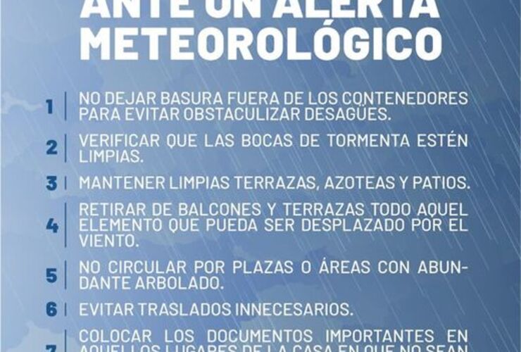 Imagen de Protección Civil informa: Tormentas fuertes con ráfagas