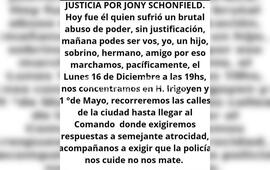 Imagen de Confirman que la manifestaci&oacute;n se hace a las 19 horas