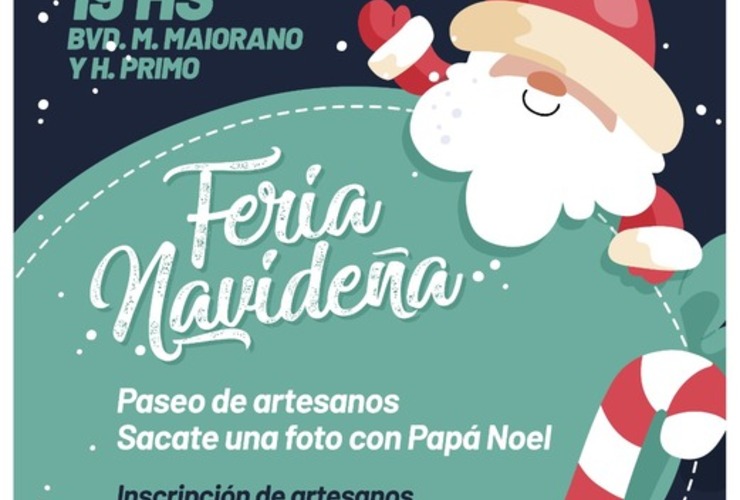 Imagen de Este sábado, feria artesanal y foto con Papá Noel