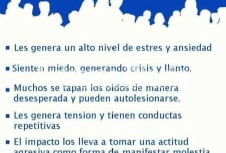 Imagen de Padres de niños con TGD impulsan campaña contra la pirotecnia