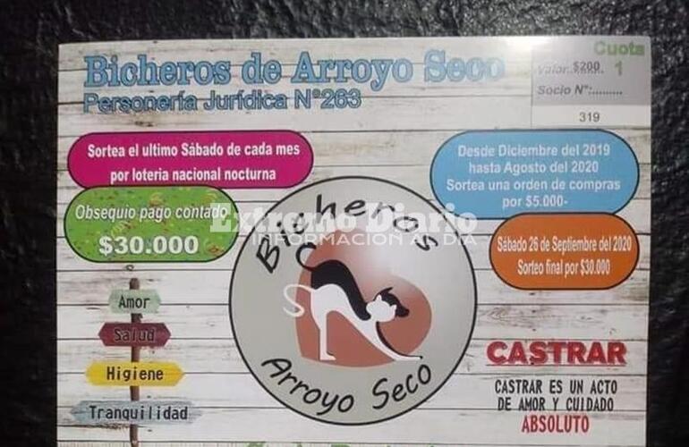 Imagen de Bicheros comenzó su campaña de socios con venta de bonos contribución