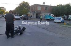 Imagen de Motociclista herido tras accidente