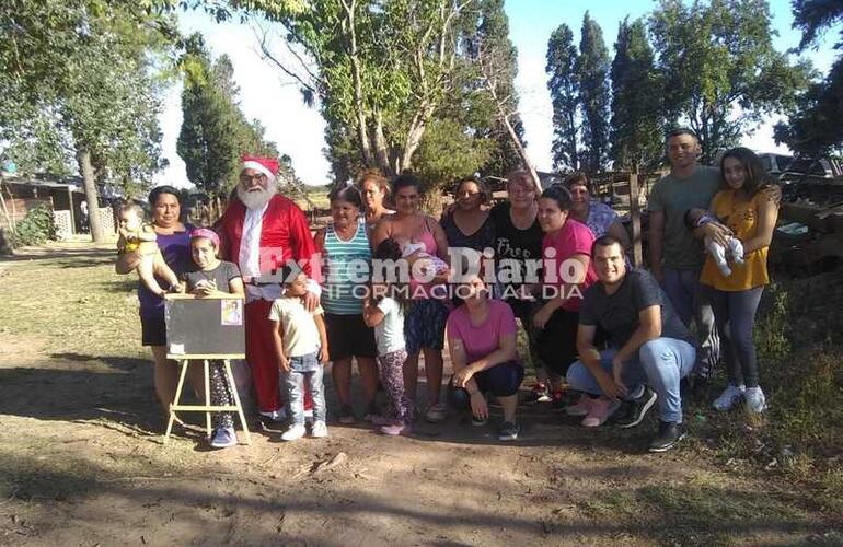 Imagen de Papá Noel visitó El Ombú