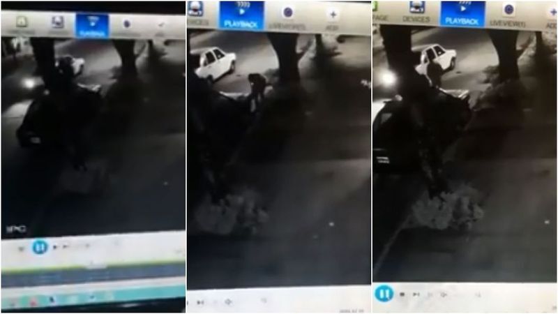 El hecho qued&oacute; registrado por la c&aacute;mara de un consultorio m&eacute;dico.