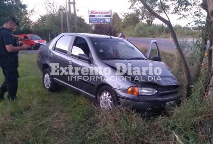 Imagen de Ruta 21: Vehículo involucrado en un accidente