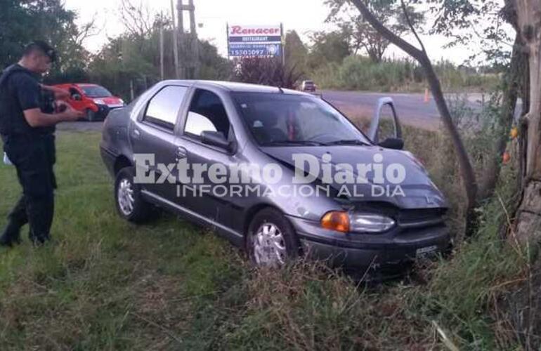 Imagen de Ruta 21: Vehículo involucrado en un accidente