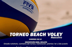 Imagen de Se viene el torneo de Beach Voley Masculino en A.S.A.C.