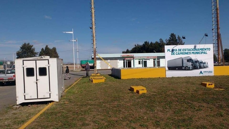 La cabina estar&aacute; ubicada en el predio de la playa de camiones municipal. Foto: Facebook