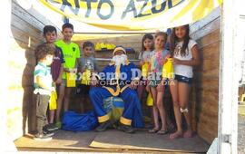 La actividad fue organizada por la Pe&ntilde;a de Boca