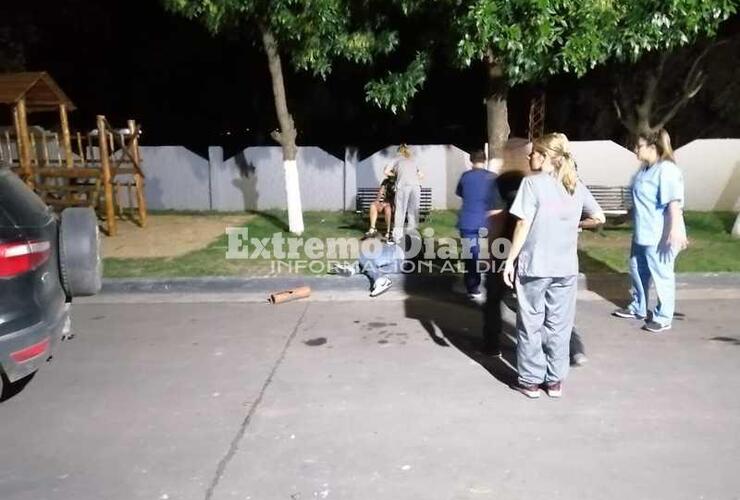 Imagen de Estudian para ser paramédicos y realizaron simulacro en la AXION