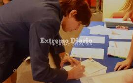Stangoni firm&oacute; un acta de compromiso educativo encabezado por el Gobernador.