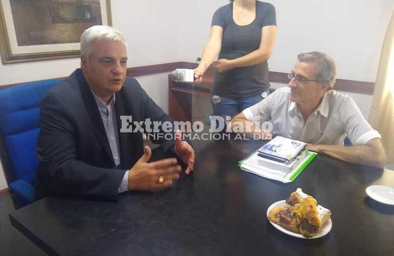 Imagen de Patricio Huerga visita el municipio en car&aacute;cter de Subsecretario de Inclusi&oacute;n de la Provincia