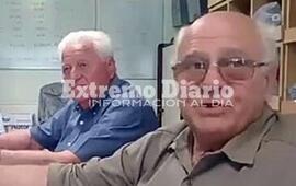 Norberto Scarpecci (Presidente) y Remigio Cesaretti (Vice Presidente).