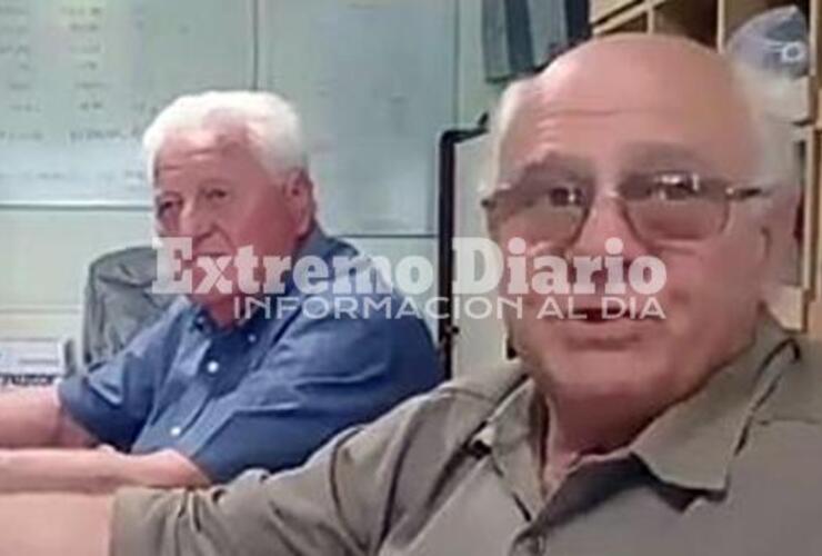 Norberto Scarpecci (Presidente) y Remigio Cesaretti (Vice Presidente).