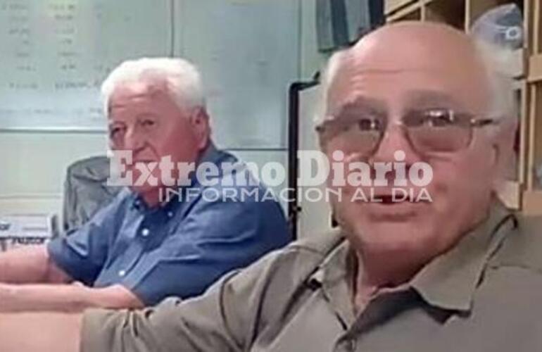 Norberto Scarpecci (Presidente) y Remigio Cesaretti (Vice Presidente).