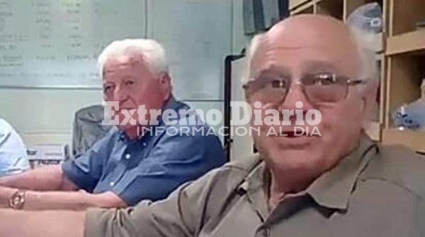Norberto Scarpecci (Presidente) y Remigio Cesaretti (Vice Presidente).