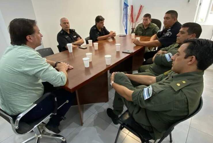 Imagen de Reunión con Fuerzas de Seguridad por el Festival de la Música