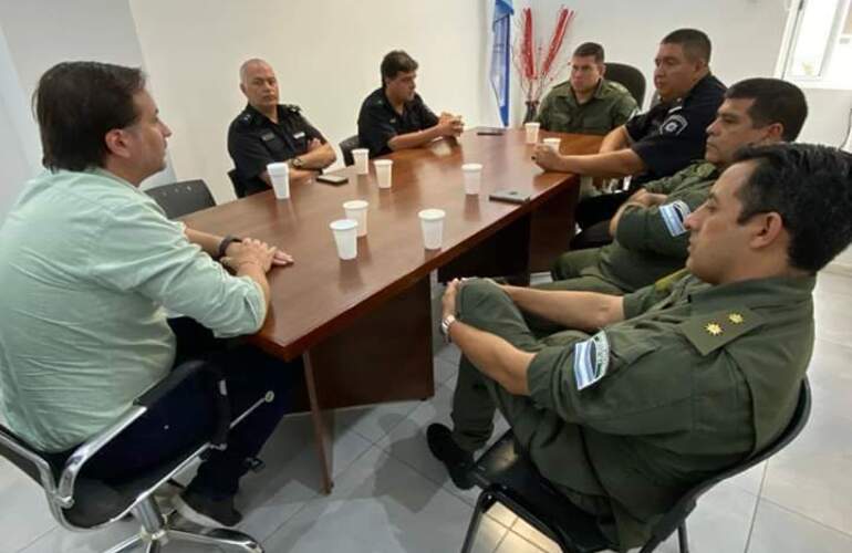 Imagen de Reunión con Fuerzas de Seguridad por el Festival de la Música