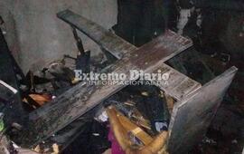 Imagen de Siniestro afect&oacute; a una vivienda: Hubo da&ntilde;os materiales y una mascota muri&oacute; durante el incendio