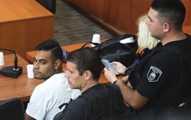 Maximiliano "Cachete" D&iacute;az, procesado por el homicidio en el casino.