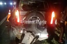 Fuerte impacto. El Prisma colision&oacute; en la parte trasera del Fiat