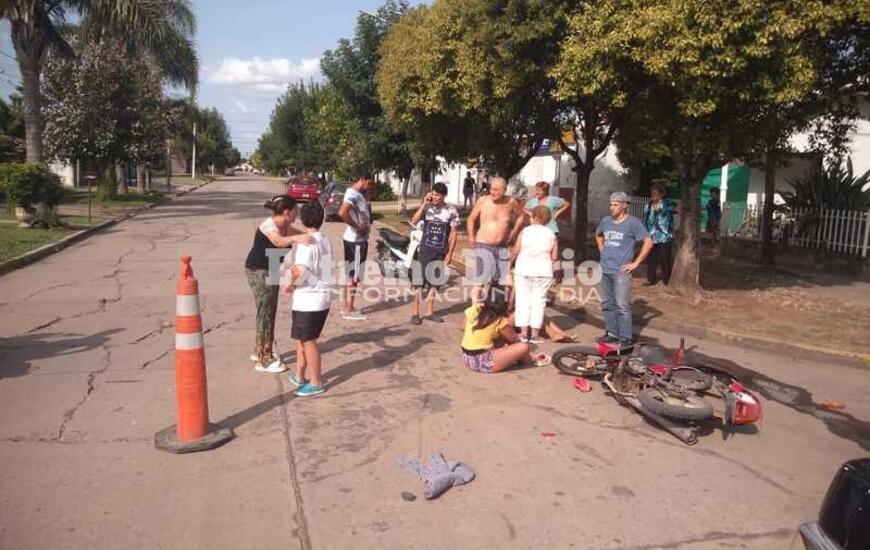 Las menores que iban en la moto son hermanas; as&iacute; lo inform&oacute; el subcomisario Sergio Fern&aacute;ndez.