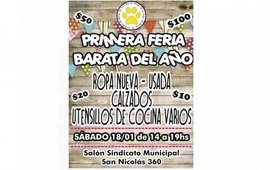 Imagen de Primera Feria Barata del A&ntilde;o