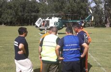 La b&uacute;squeda se retom&oacute; este domingo a la ma&ntilde;ana. Foto: Twitter/@ClaudioPaez2