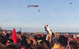 Imagen de Un guardavidas de Gesell dice que es la "playa del horror"