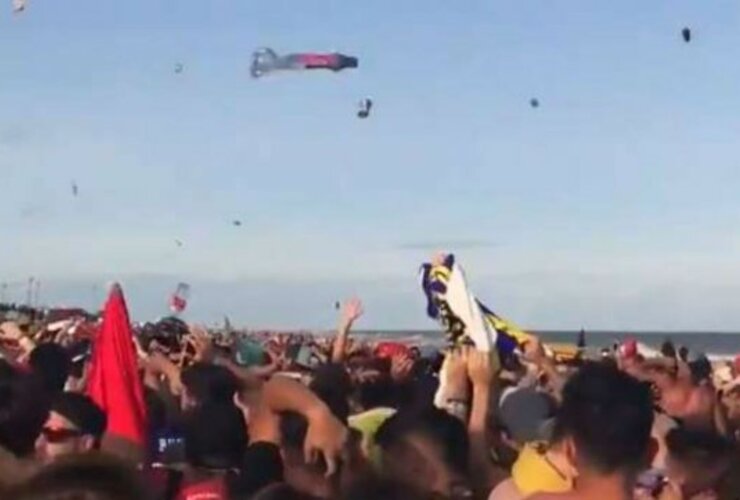 Imagen de Un guardavidas de Gesell dice que es la "playa del horror"