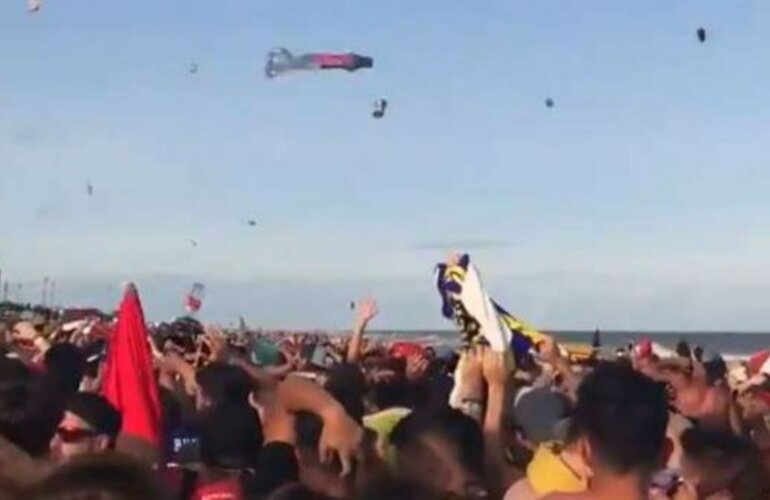 Imagen de Un guardavidas de Gesell dice que es la "playa del horror"