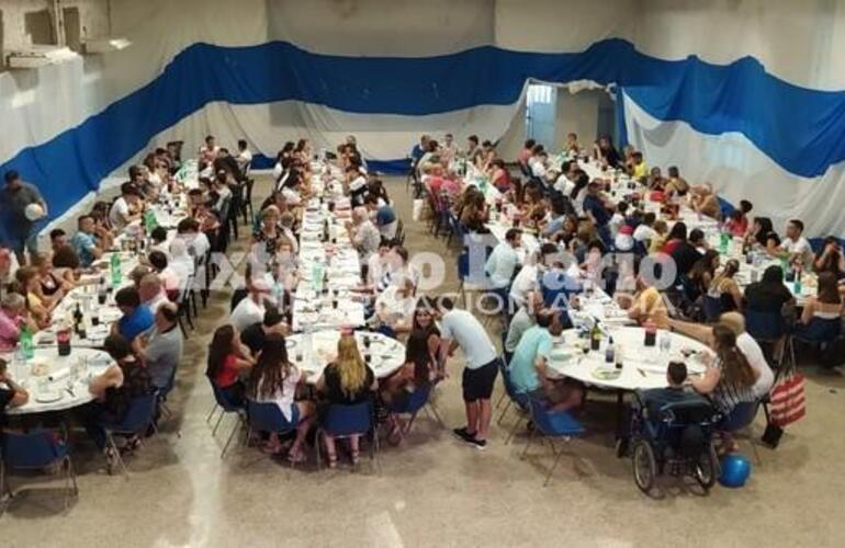 La Peña fue organizada por su agrupación.