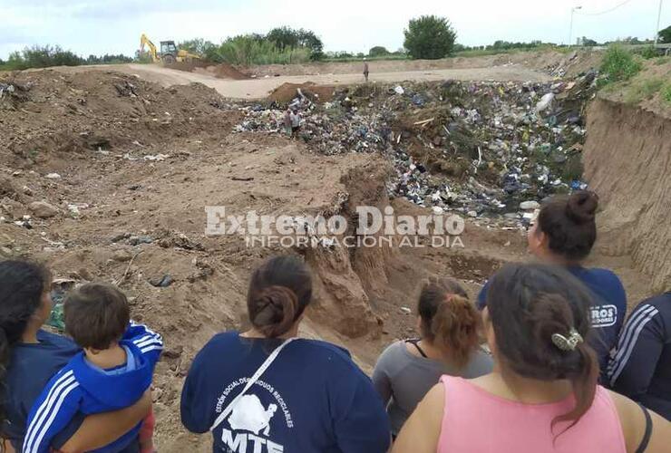 Imagen de Concentración de carreros en el acceso norte