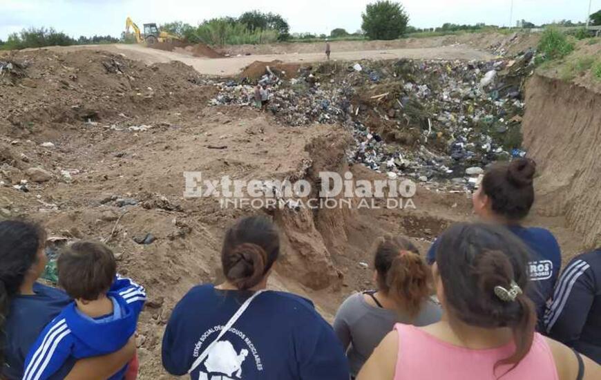 Imagen de Concentraci&oacute;n de carreros en el acceso norte