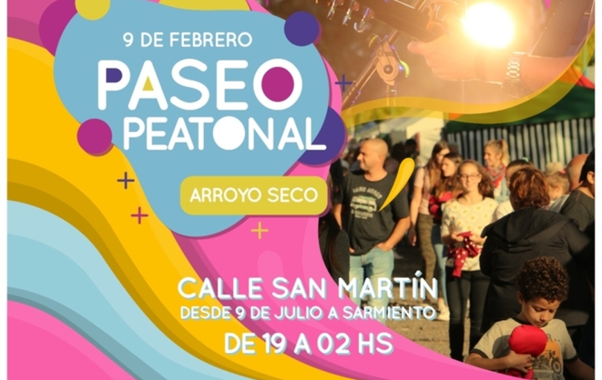 Imagen de Se viene el paseo peatonal