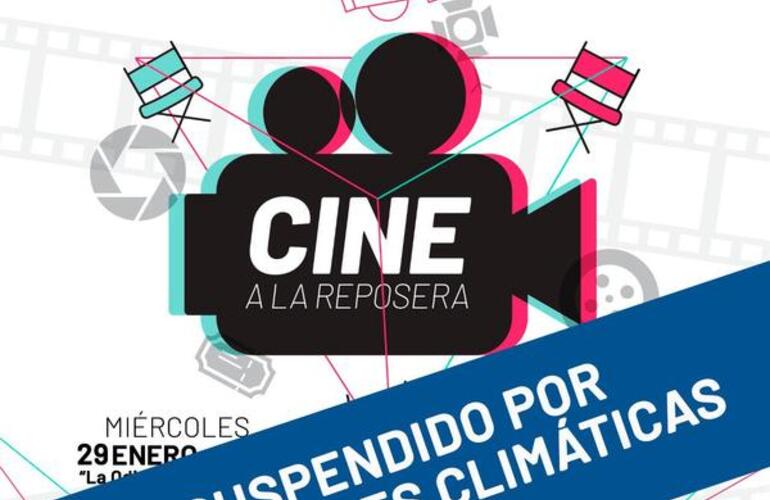 Imagen de Cine a la reposera: La proyección de la película se reprograma para mañana