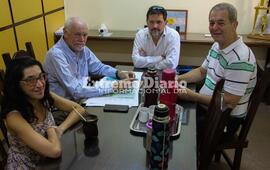 Cabanellas junto a los concejales