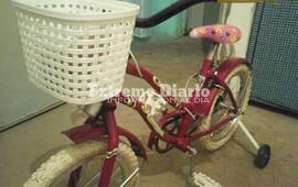 La bicicleta que sustrajeron de la casa del Barrio Santa Rita